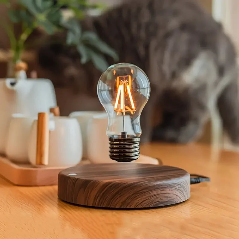 Levitating Moon Magnetic Night Light